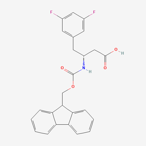 (R)-3-((((9H-Fluoren-9-yl)methoxy)carbonyl)amino)-4-(3,5-difluorophenyl)butanoic acid