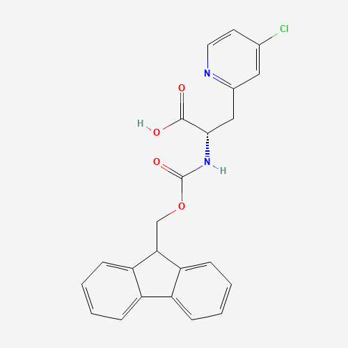 (S)-2-((((9H-Fluoren-9-yl)methoxy)carbonyl)amino)-3-(4-chloropyridin-2-yl)propanoic acid