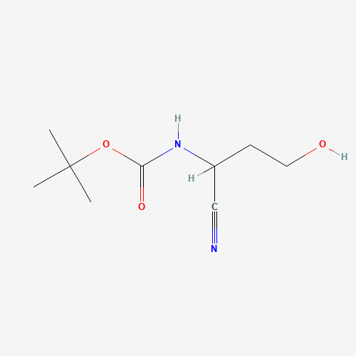 tert-Butyl (1-cyano-3-hydroxypropyl)carbamate