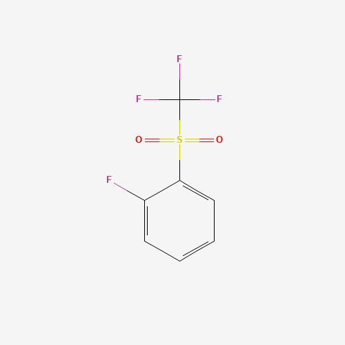 1-Fluoro-2-((trifluoromethyl)sulfonyl)benzene