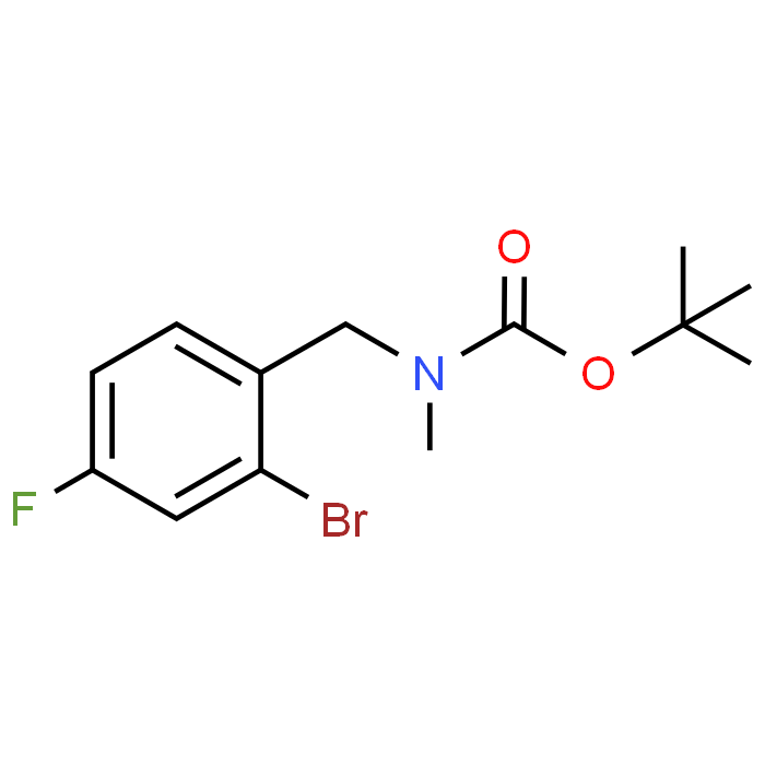 tert-Butyl (2-bromo-4-fluorobenzyl)(methyl)carbamate