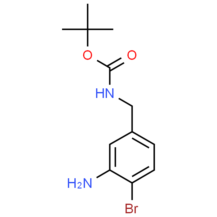 tert-Butyl 3-amino-4-bromobenzylcarbamate