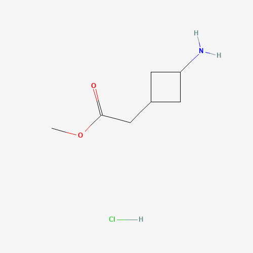 Rel-methyl 2-((1r,3r)-3-aminocyclobutyl)acetate hydrochloride