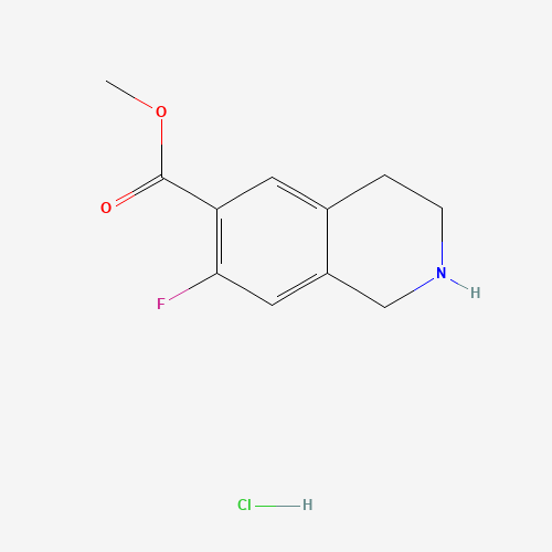 Methyl 7-fluoro-1,2,3,4-tetrahydroisoquinoline-6-carboxylate hydrochloride
