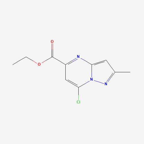 Ethyl 7-chloro-2-methyl-pyrazolo[1,5-a]pyrimidine-5-carboxylate