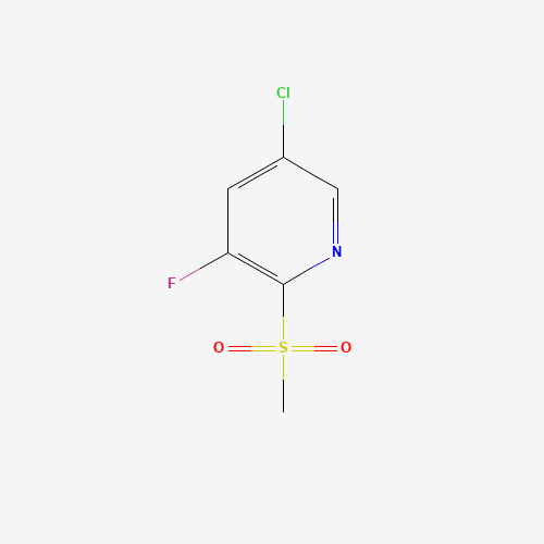 5-Chloro-3-fluoro-2-(methylsulfonyl)pyridine
