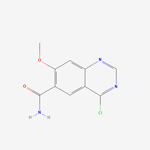 4-Chloro-7-methoxyquinazoline-6-carboxamide
