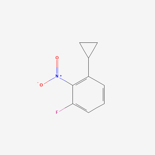 1-Cyclopropyl-3-fluoro-2-nitrobenzene
