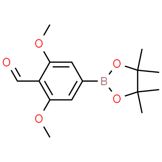 2,6-Dimethoxy-4-(4,4,5,5-tetramethyl-1,3,2-dioxaborolan-2-yl)benzaldehyde