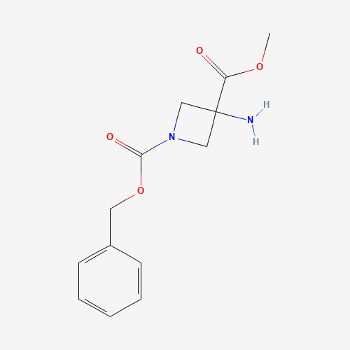 1-Benzyl 3-methyl 3-aminoazetidine-1,3-dicarboxylate