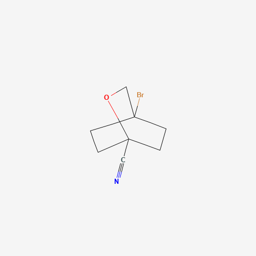4-Bromo-2-oxabicyclo[2.2.2]octane-1-carbonitrile