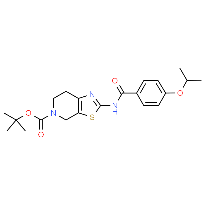 tert-Butyl 2-(4-isopropoxybenzamido)-6,7-dihydrothiazolo[5,4-c]pyridine-5(4H)-carboxylate