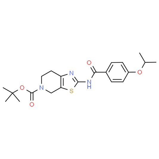 tert-Butyl 2-(4-isopropoxybenzamido)-6,7-dihydrothiazolo[5,4-c]pyridine-5(4H)-carboxylate