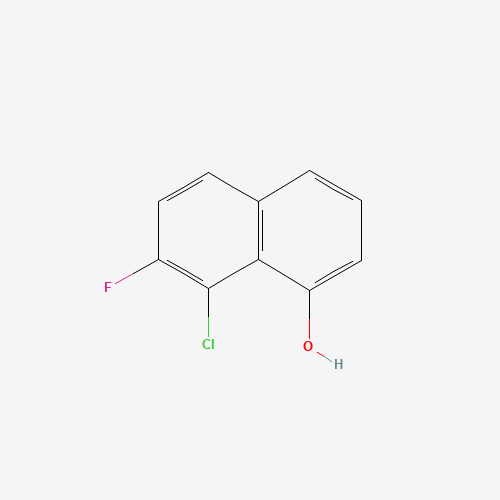 8-Chloro-7-fluoronaphthalen-1-ol