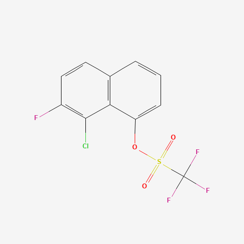 8-Chloro-7-fluoronaphthalen-1-yl trifluoromethanesulfonate