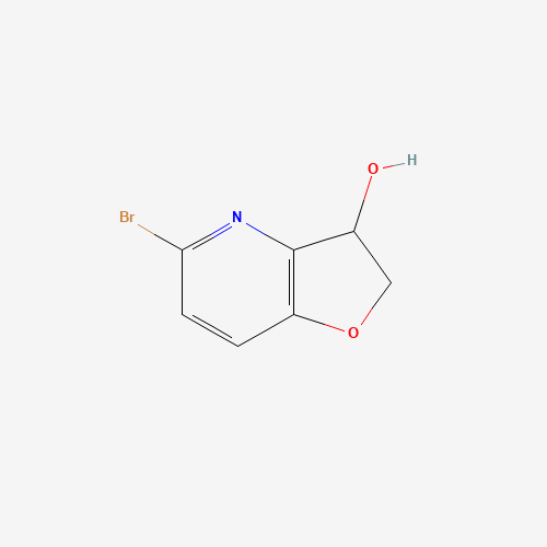 5-Bromo-2,3-dihydrofuro[3,2-b]pyridin-3-ol