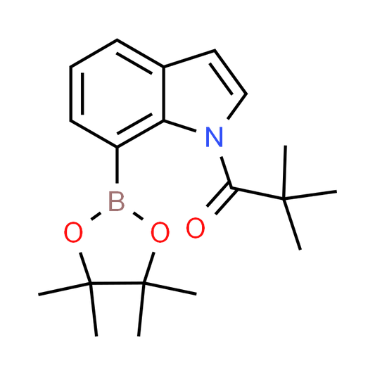 2,2-Dimethyl-1-(7-(4,4,5,5-tetramethyl-1,3,2-dioxaborolan-2-yl)-1H-indol-1-yl)propan-1-one