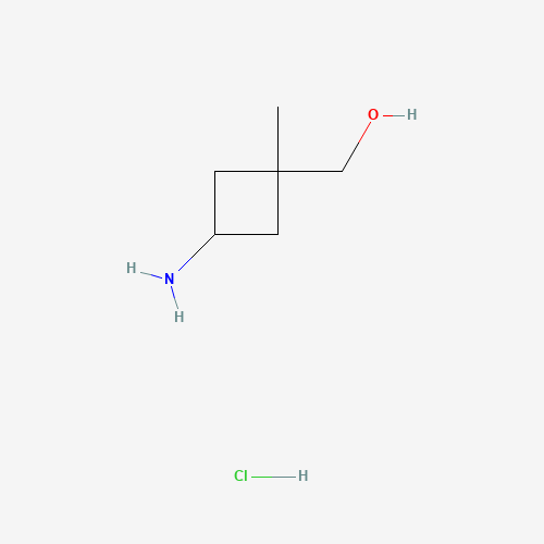 (3-Amino-1-methylcyclobutyl)methanol hydrochloride