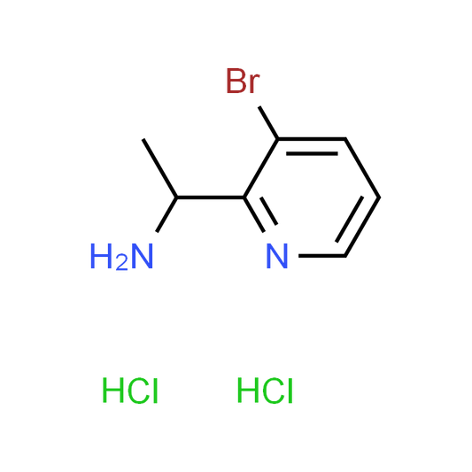 1-(3-Bromopyridin-2-yl)ethan-1-amine dihydrochloride