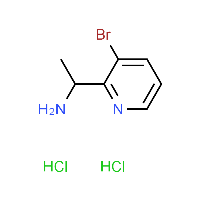 1-(3-Bromopyridin-2-yl)ethan-1-amine dihydrochloride