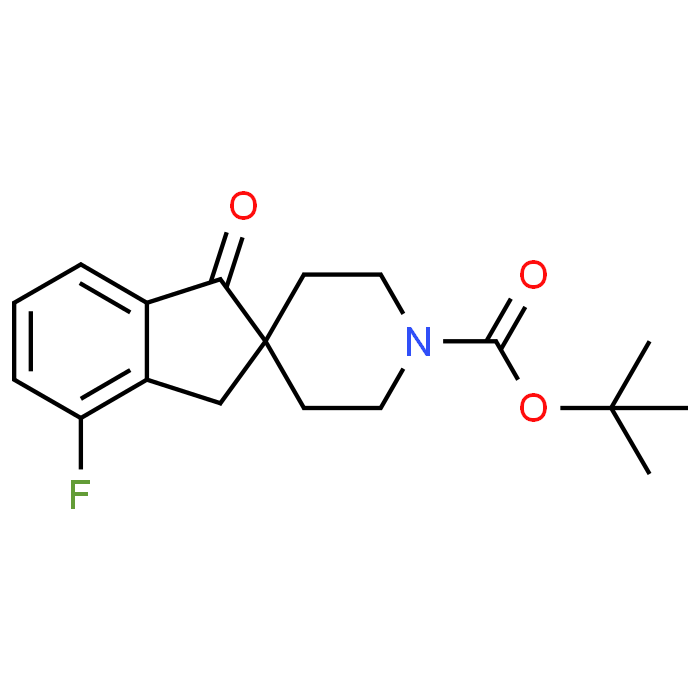 tert-Butyl 4-fluoro-1-oxo-1,3-dihydrospiro[indene-2,4'-piperidine]-1'-carboxylate