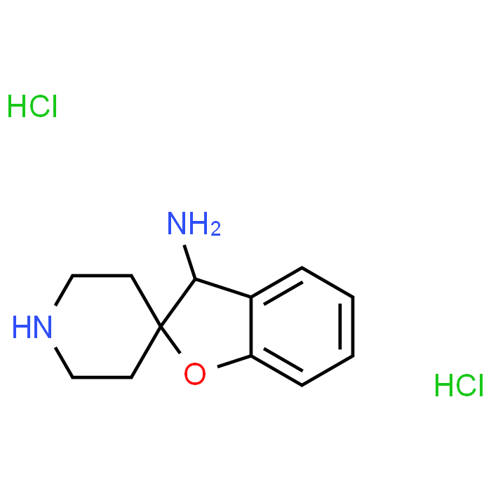 (R)-3H-Spiro[benzofuran-2,4'-piperidin]-3-amine dihydrochloride
