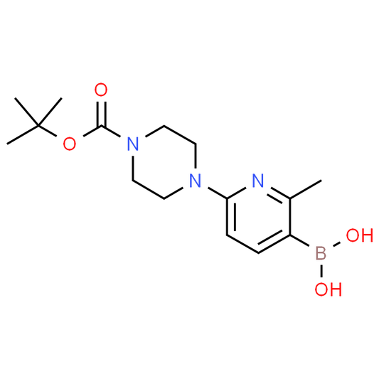 (6-(4-(tert-Butoxycarbonyl)piperazin-1-yl)-2-methylpyridin-3-yl)boronic acid