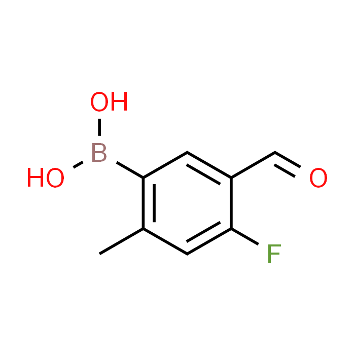 (4-Fluoro-5-formyl-2-methylphenyl)boronic acid