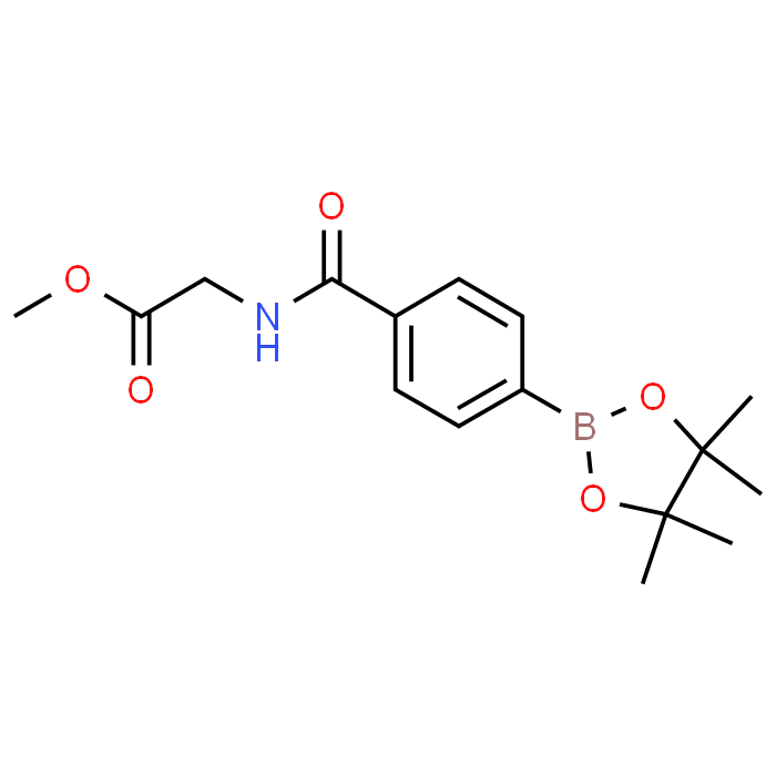 Methyl 2-(4-(4,4,5,5-tetramethyl-1,3,2-dioxaborolan-2-yl)benzamido)acetate