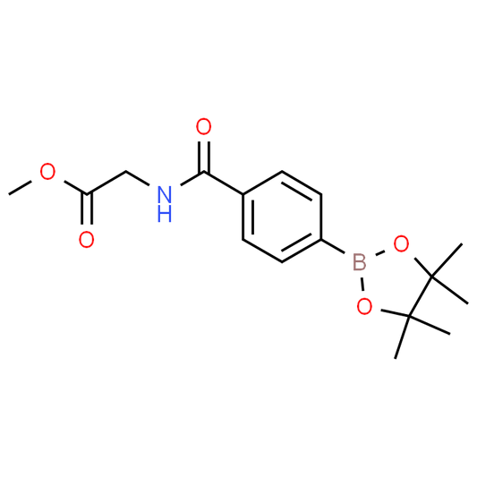 Methyl 2-(4-(4,4,5,5-tetramethyl-1,3,2-dioxaborolan-2-yl)benzamido)acetate