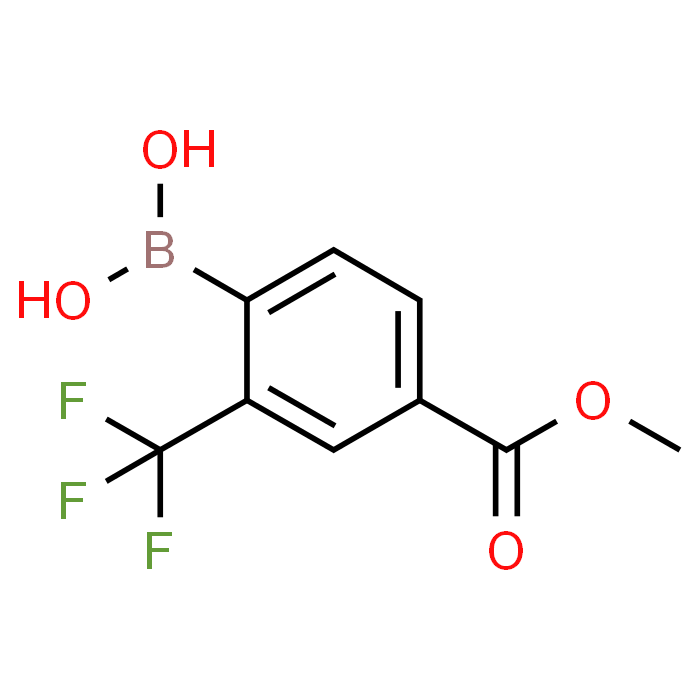 (4-(Methoxycarbonyl)-2-(trifluoromethyl)phenyl)boronic acid