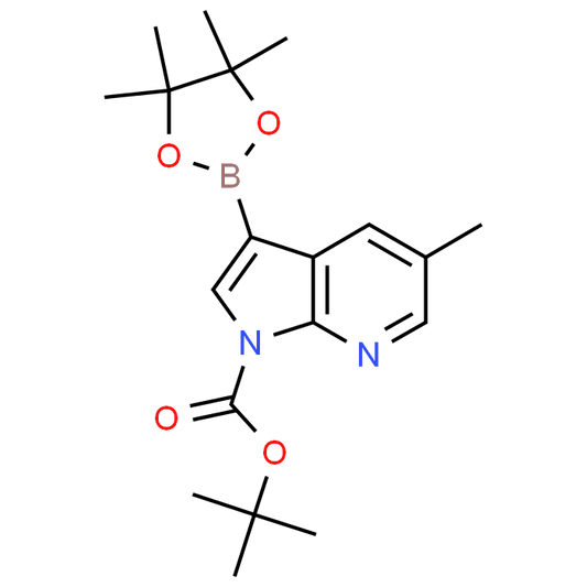 tert-Butyl 5-methyl-3-(4,4,5,5-tetramethyl-1,3,2-dioxaborolan-2-yl)-1H-pyrrolo[2,3-b]pyridine-1-carboxylate