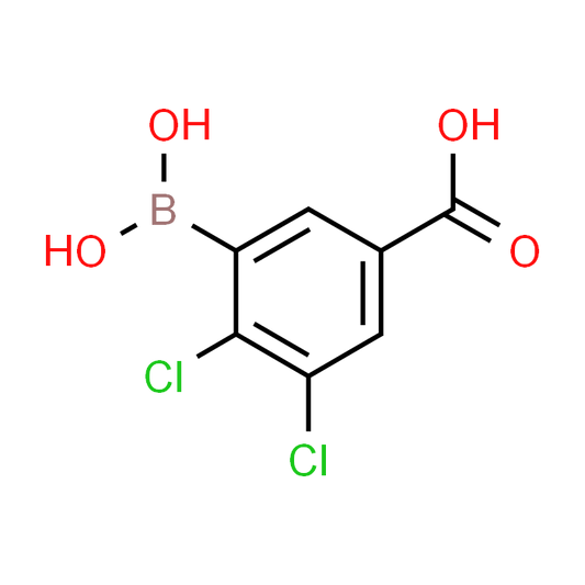 3-Borono-4,5-dichlorobenzoic acid