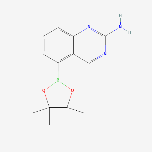 5-(4,4,5,5-Tetramethyl-1,3,2-dioxaborolan-2-yl)quinazolin-2-amine