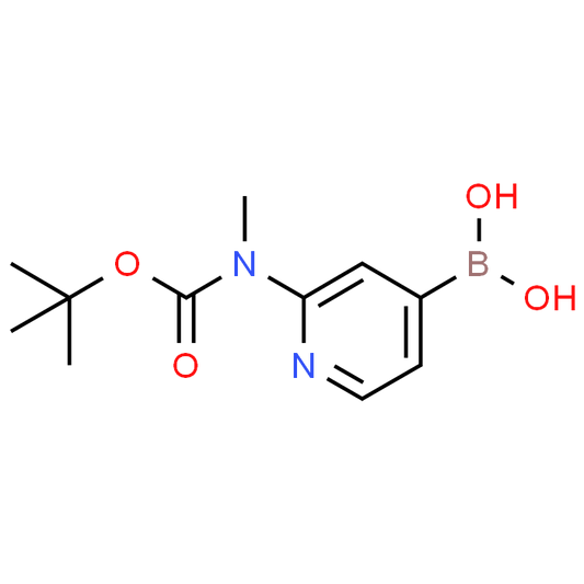 (2-((tert-Butoxycarbonyl)(methyl)amino)pyridin-4-yl)boronic acid