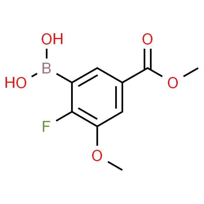 (2-Fluoro-3-methoxy-5-(methoxycarbonyl)phenyl)boronic acid