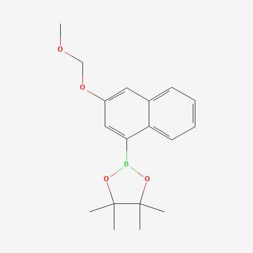 2-(3-(Methoxymethoxy)naphthalen-1-yl)-4,4,5,5-tetramethyl-1,3,2-dioxaborolane