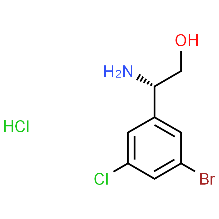 (S)-2-Amino-2-(3-bromo-5-chlorophenyl)ethan-1-ol hydrochloride