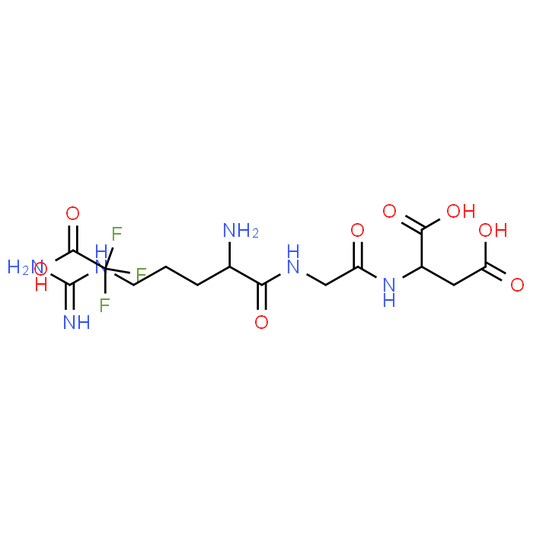 (S)-2-(2-((S)-2-Amino-5-guanidinopentanamido)acetamido)succinic acid trifluoroacetate