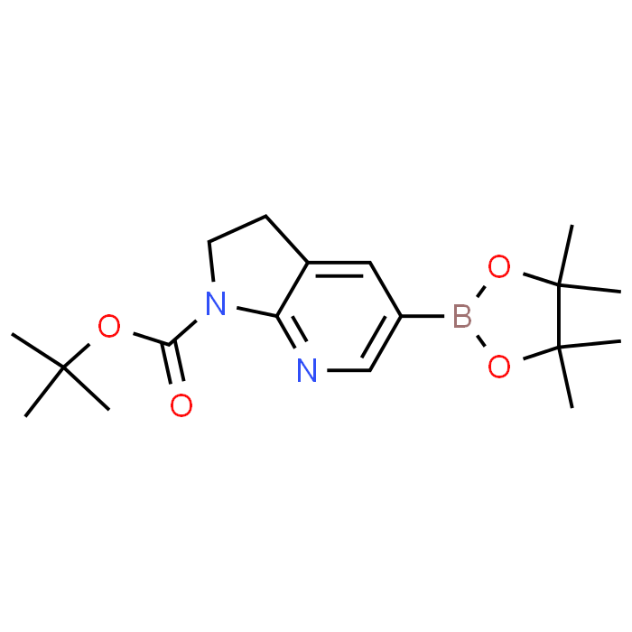 tert-Butyl 5-(4,4,5,5-tetramethyl-1,3,2-dioxaborolan-2-yl)-2,3-dihydro-1H-pyrrolo[2,3-b]pyridine-1-carboxylate