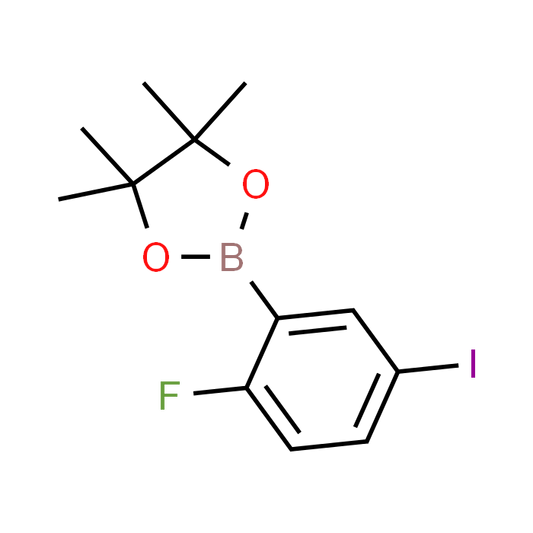 2-(2-Fluoro-5-iodophenyl)-4,4,5,5-tetramethyl-1,3,2-dioxaborolane