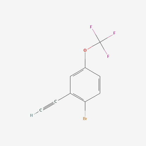 1-Bromo-2-ethynyl-4-(trifluoromethoxy)benzene