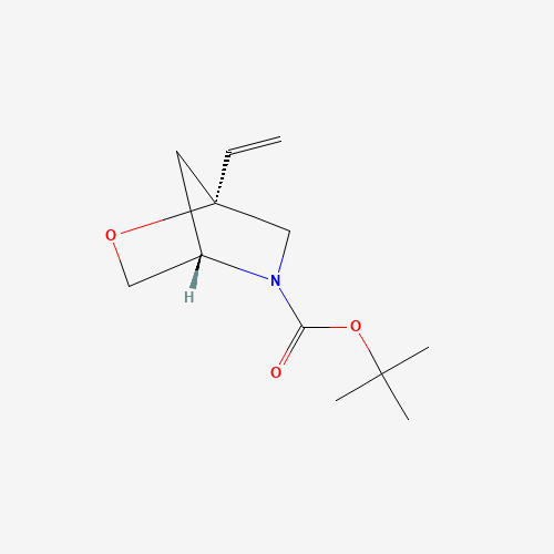tert-Butyl (1R,4S)-1-vinyl-2-oxa-5-azabicyclo[2.2.1]heptane-5-carboxylate