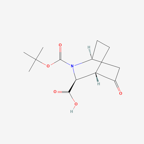 (1S,3S,4S)-2-(tert-Butoxycarbonyl)-5-oxo-2-azabicyclo[2.2.2]octane-3-carboxylic acid