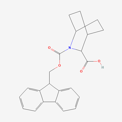 2-(((9H-Fluoren-9-yl)methoxy)carbonyl)-2-azabicyclo[2.2.2]octane-3-carboxylic acid