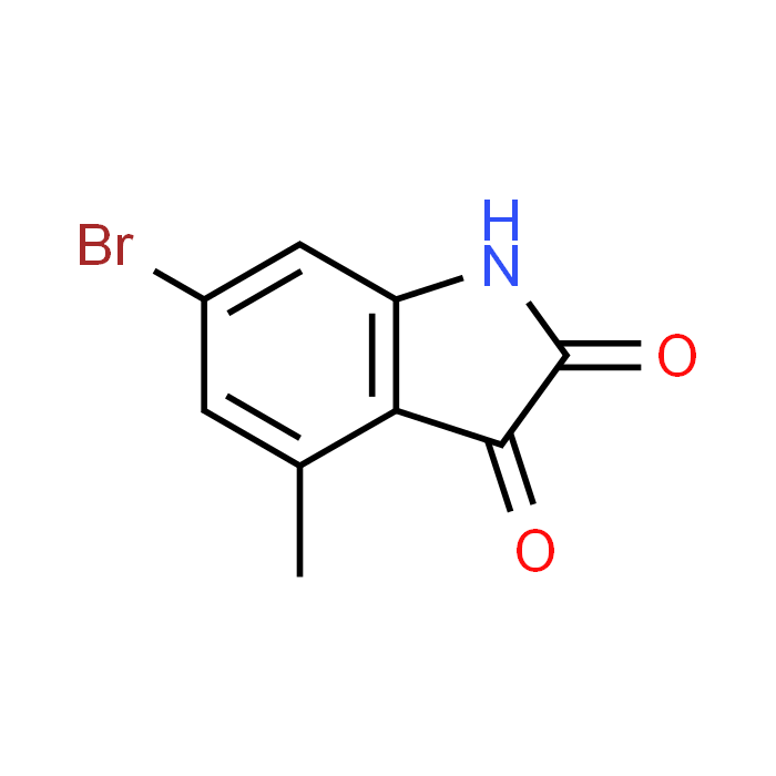 6-Bromo-4-methylindoline-2,3-dione