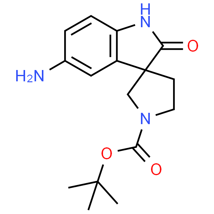 tert-Butyl 5-amino-2-oxospiro[indoline-3,3'-pyrrolidine]-1'-carboxylate