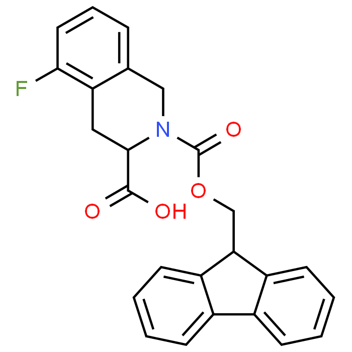 2-(((9H-Fluoren-9-yl)methoxy)carbonyl)-5-fluoro-1,2,3,4-tetrahydroisoquinoline-3-carboxylic acid