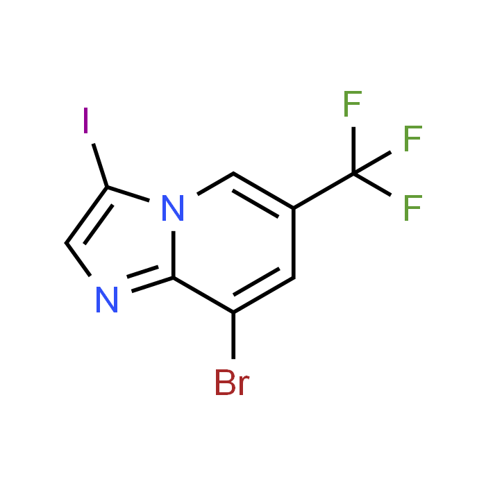 8-Bromo-3-iodo-6-(trifluoromethyl)imidazo[1,2-a]pyridine