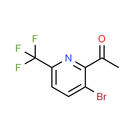 1-(3-Bromo-6-(trifluoromethyl)pyridin-2-yl)ethanone